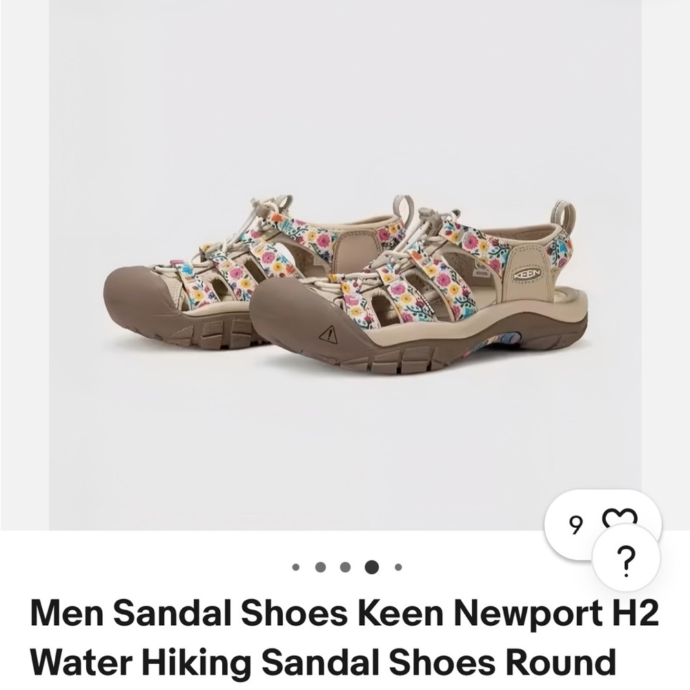 Keen Newport H2 Floral Water Sandals